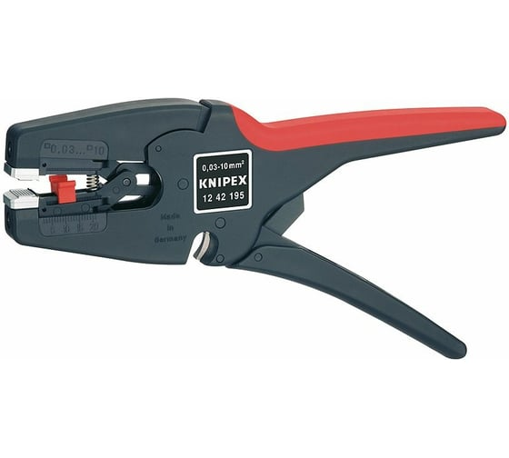 Cтриппер 195 мм 0.03-10 мм² AWG MultiStrip KNIPEX KN-1242195
