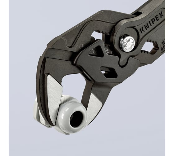 Клещи переставные 250 мм захват 52 мм SB KNIPEX KN-8601250SB