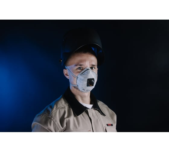 Полумаска противоаэрозольная с клапаном (10шт.) Jeta Safety JM-8626