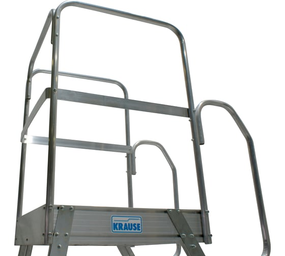 Лестница с площадкой 6 ступеней Krause 820044