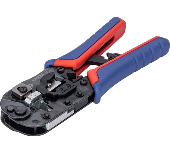 Пресс-клещи 190 мм 1 гнездо для штекеров KNIPEX KN-975113