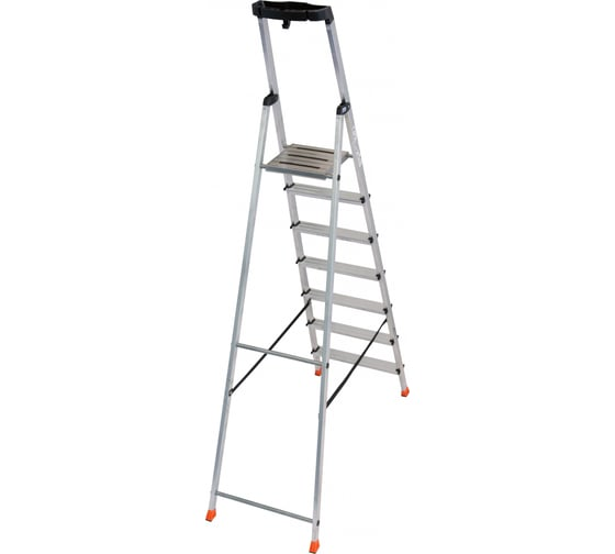 Стремянка 7 ступеней SAFETY Krause 128973