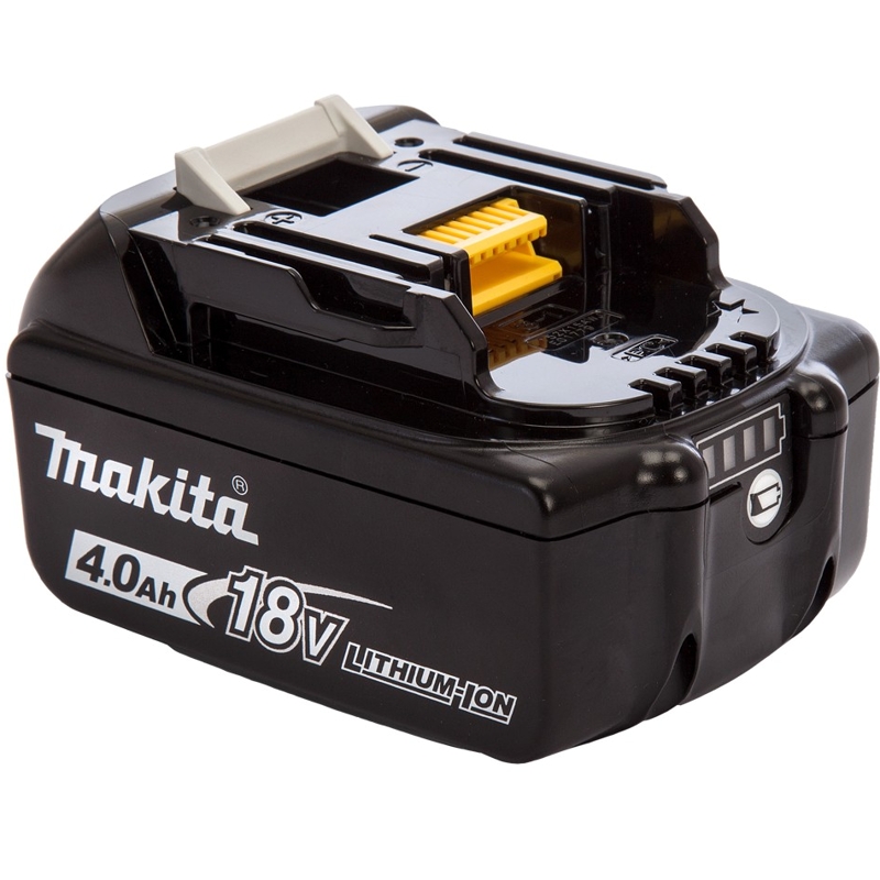 Аккумулятор 18В, 4Ач Makita Li-Ion LXT BL1840B пакет 632G58-9