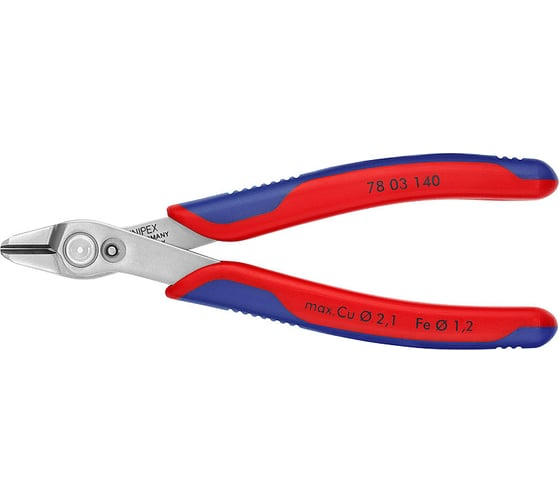 Бокорезы прецизионные 140 мм Electronic Super Knips XL KNIPEX KN-7803140