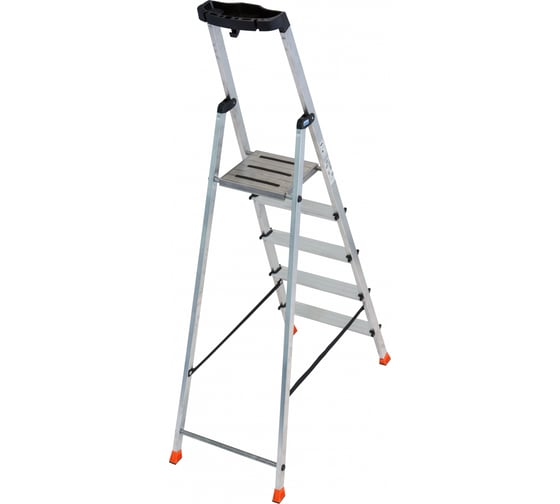 Стремянка 5 ступеней SAFETY Krause 128959