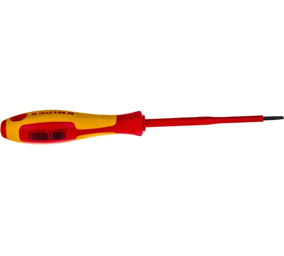 Отвёртка шлицевая 3.5x0.6x100 мм 202мм KNIPEX KN-982035