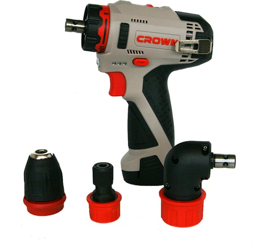 Дрель-шуруповерт 30 Нм, 12В (push-in) CROWN CT21072HQX-2 BMC