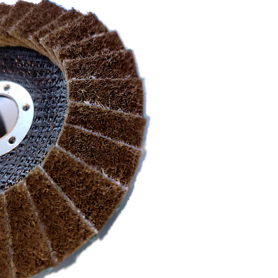 Круг лепестковый торцевой КЛТ1 125х22мм БАЗ NON-WOVEN Coarse 00-00253359