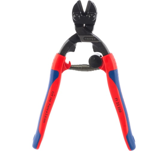 Болторез 200 мм CoBolt, пружина,голова 20° KNIPEX KN-7122200