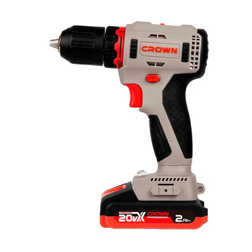 Дрель-шуруповерт 55 Нм, 20В (B3+) CROWN CT21091HX-2 BMC