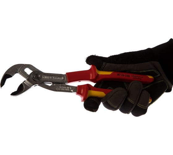 Клещи переставные 250 мм захват 50 мм VDE COBRA KNIPEX KN-8726250