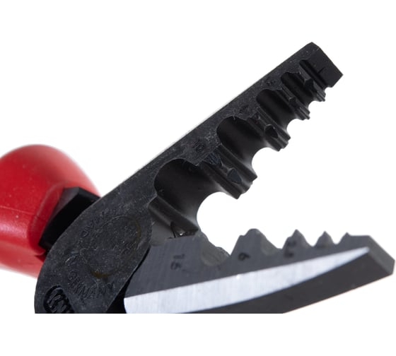 Пресс-клещи 180 мм 9 гнёзд 0,25-16 мм² KNIPEX  KN-9772180