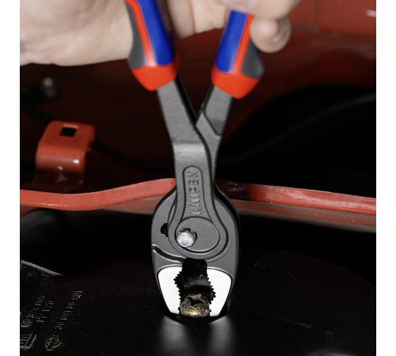 Клещи 250 мм 5-27 мм (фронтальный и боковой захват) KNIPEX  KN-8202250