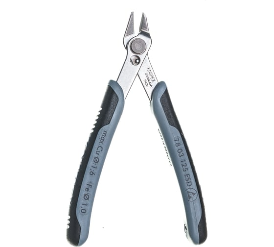 Бокорезы прецизионные 125 мм Electronic Super Knips ESD KNIPEX KN-7803125ESD