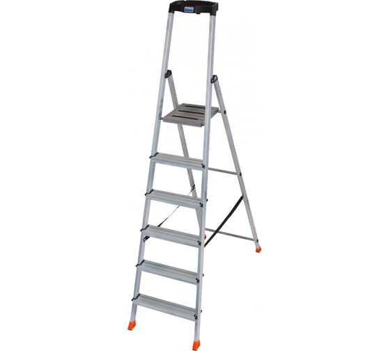 Стремянка 6 ступеней SAFETY Krause 128966
