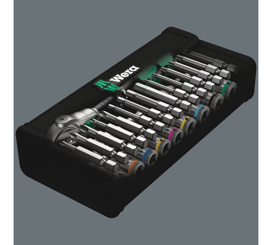 Набор с трещоткой 28 пр. WERA WE-004016