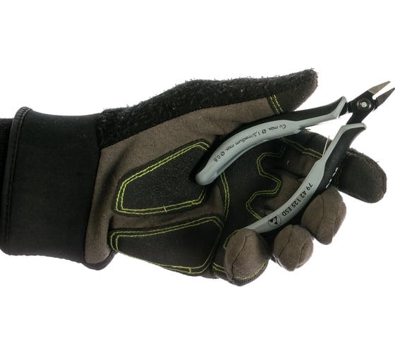 Бокорезы прецизионные 125 мм острая головка ESD KNIPEX KN-7942125ESD