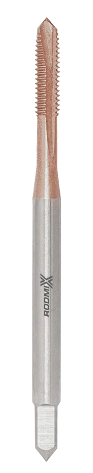 Метчик м/р сквозной M8X1.0 HSS с покрытием TIN DIN371 RODMIX 1602080100