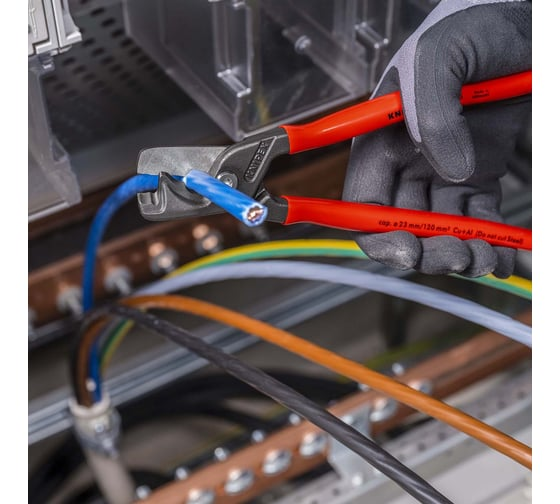 Кабелерез 225 мм Ø 23 мм StepCut XL KNIPEX KN-9511225
