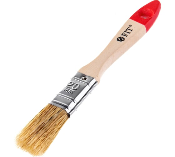 Кисть флейцевая Стандарт 3/4" 19мм FIT 01032