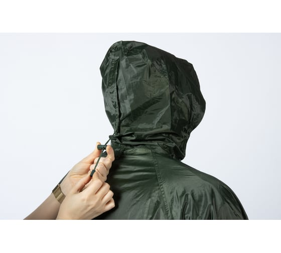Плащ-дождевик из ПВХ хаки XXL/54-56 Jeta Safety JRC-101g-XXL