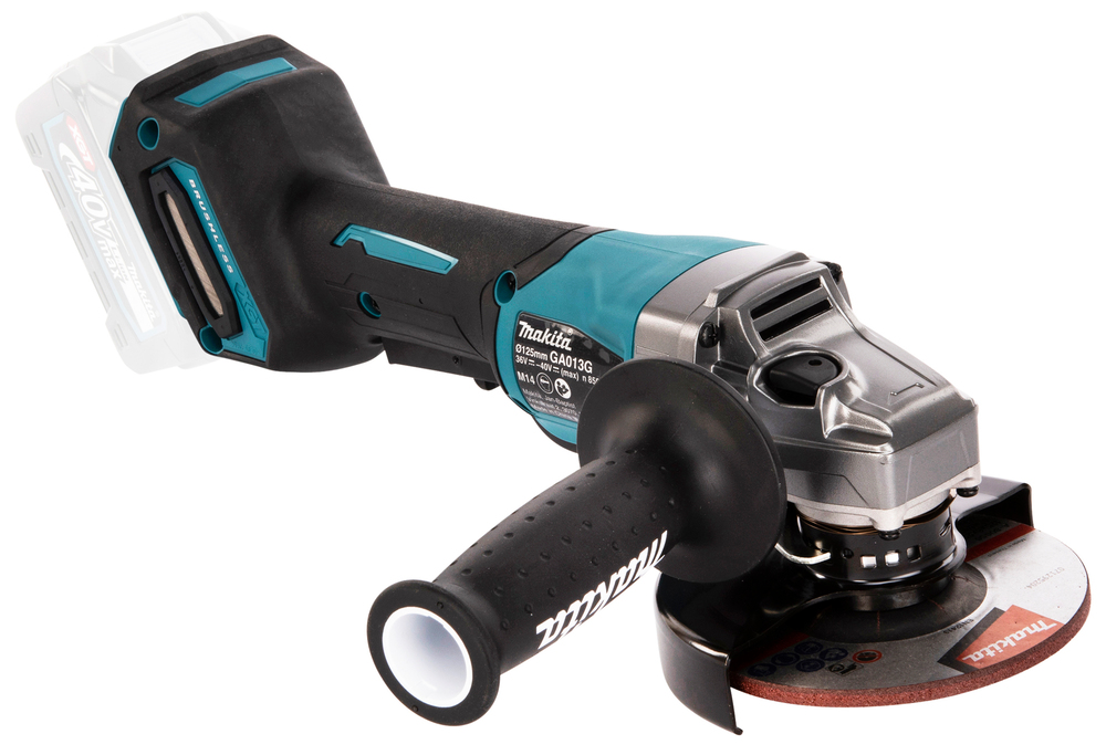 Угловая шлифовальная машина 125 мм, 40В XGT Makita GA013GZ