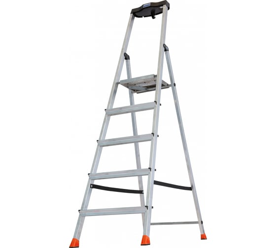 Стремянка 5 ступеней SAFETY Krause 128959