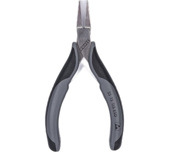 Плоскогубцы 115 мм для электроники ESD KNIPEX  KN-3512115ESD