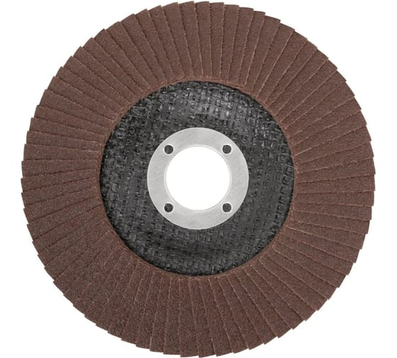 Круг лепестковый торцевой 125х22,2 мм P60 (72 лепестка) GreatFlex Plus 71-845