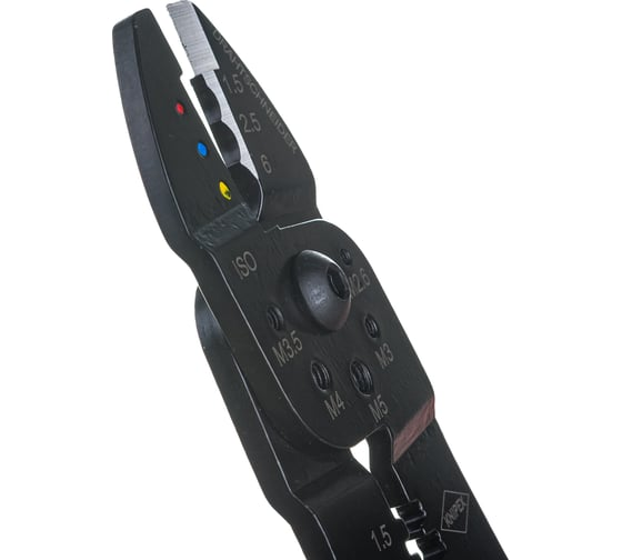 Пресс-клещи 240 мм 3 гнезда 0.5-6.0 мм² SB KNIPEX KN-9722240SB