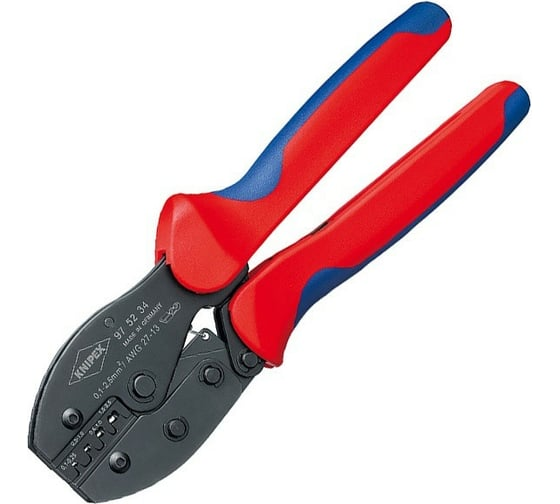 Пресс-клещи 220 мм 4 гнезда 0.1-2.5 мм² KNIPEX KN-975234
