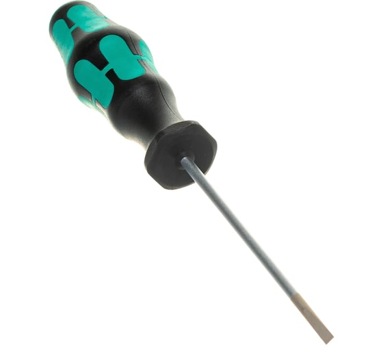 Отвёртка шлицевая 0.5x3x80 мм WERA WE-110001