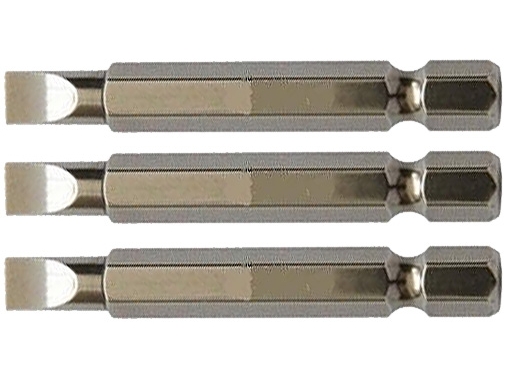 Бита Slotted SL0.8X5.5, 50 мм, E-form (MZ) 3 шт Makita B-25301 B-25301