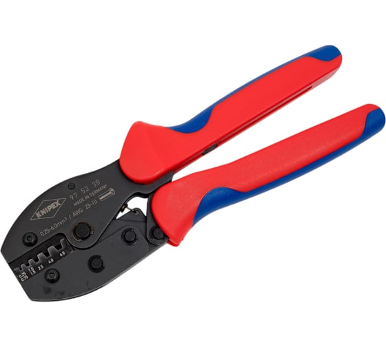 Пресс-клещи 220 мм 5 гнёзд 0.25-6.0 мм² KNIPEX KN-975238
