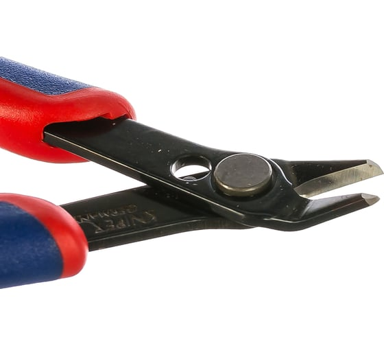 Бокорезы для реза оптоволокна 125 мм Electronic Super Knips чернёные KNIPEX KN-7861125