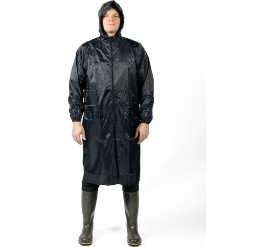 Плащ-дождевик из ПВХ синий XXL/54-56 Jeta Safety JRC-101b-XXL