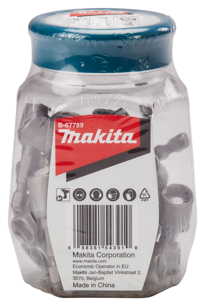 Магнитная насадка для кровельных саморезов (банка), 30 шт Makita B-67789