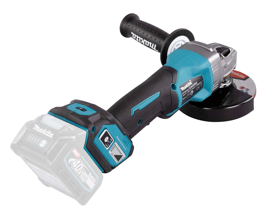 Угловая шлифовальная машина 125 мм, 40В XGT Makita GA029GZ