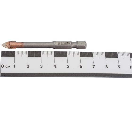 Сверло по стеклу 6Х65, 1/4" Makita D-15964