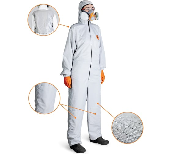 Комбинезон малярный CARBO-Master L/52-54 Jeta Safety JPC-175-L