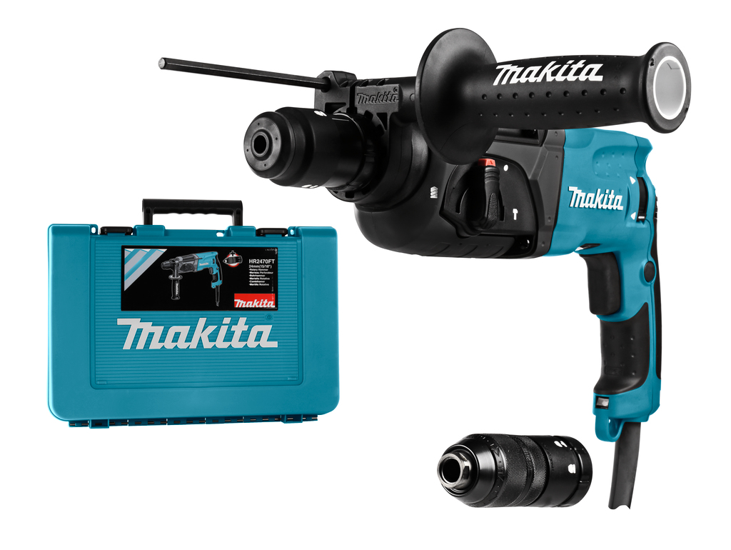 Электрический перфоратор SDS-plus 2,7 Дж, Makita HR2470FT