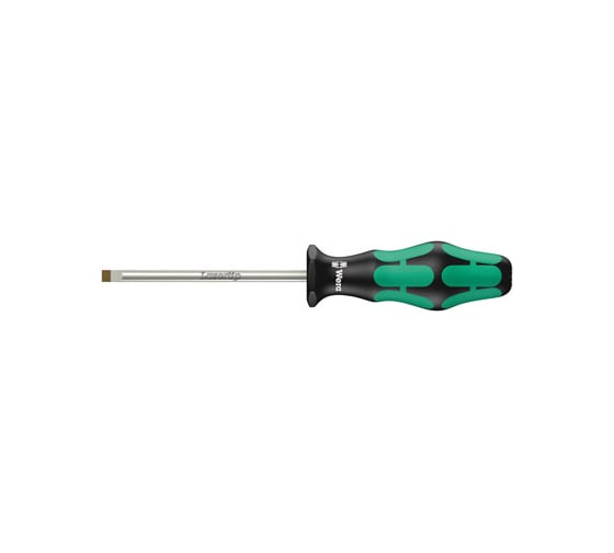 Отвёртка шлицевая 0.5x3x80 мм WERA WE-110001