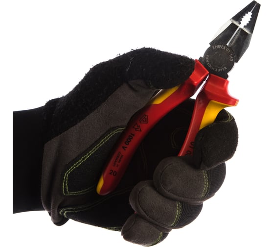 Пассатижи 160мм VDE KNIPEX  KN-0106160