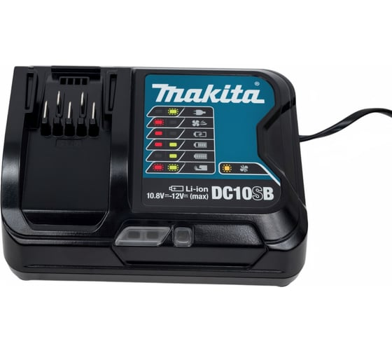 Набор 12В АКБ 1.5Ач BL1016 (2 шт.) + ЗУ DC10SB + кейс MKP1 Makita 197652-7