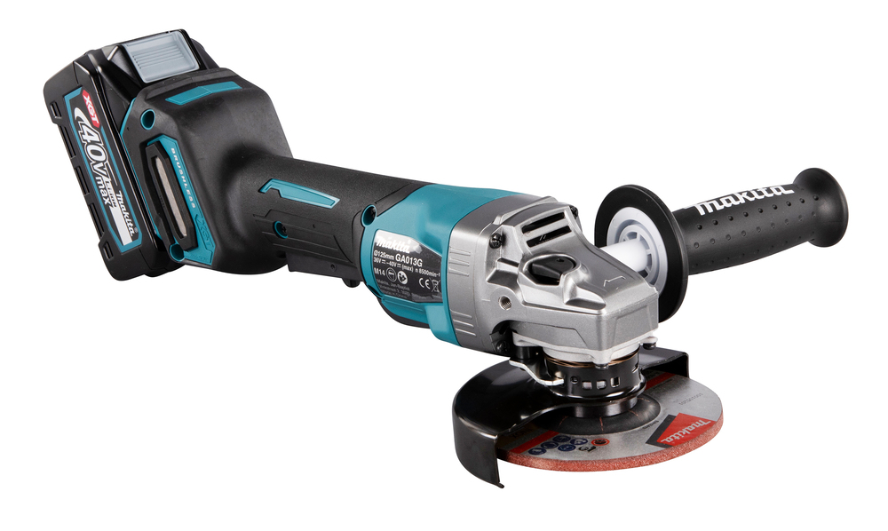 Угловая шлифовальная машина 125 мм, 40В XGT Makita GA013GM101