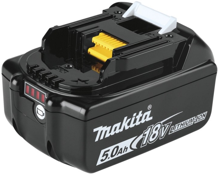 Аккумулятор 18В, 5Ач Makita Li-Ion LXT BL1850B пакет 632G59-7