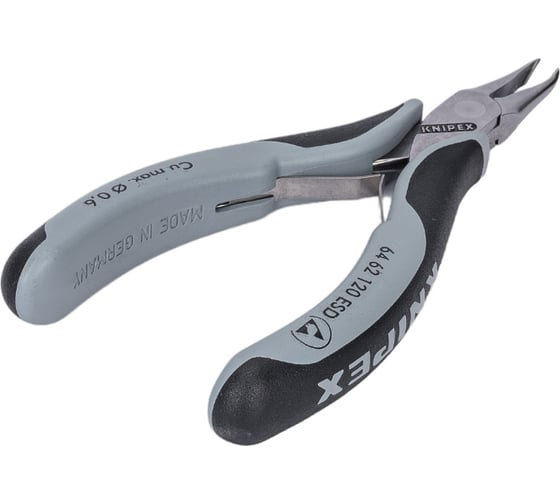 Бокорезы торцевые для электроники 120 мм ESD KNIPEX KN-6462120ESD