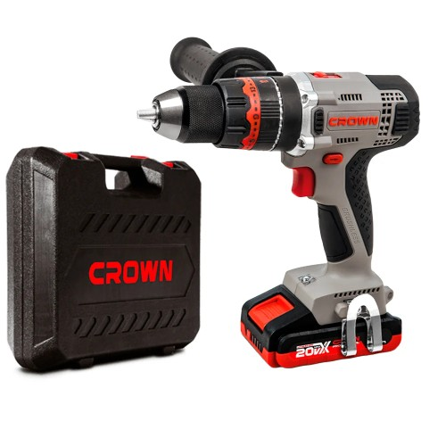 Дрель-шуруповерт 75 Нм, 20В (B3+) CROWN CT21093HMX-2 BMC