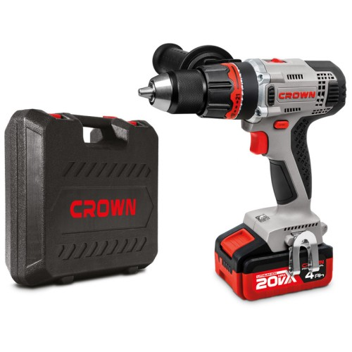 Дрель-шуруповерт 55 Нм, 20В (B3+) CROWN CT21076HMX-4 BMC
