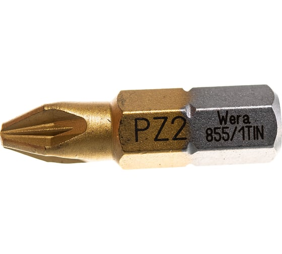Бита сверхтвёрдая PZ 2 x 25 мм WERA WE-480222